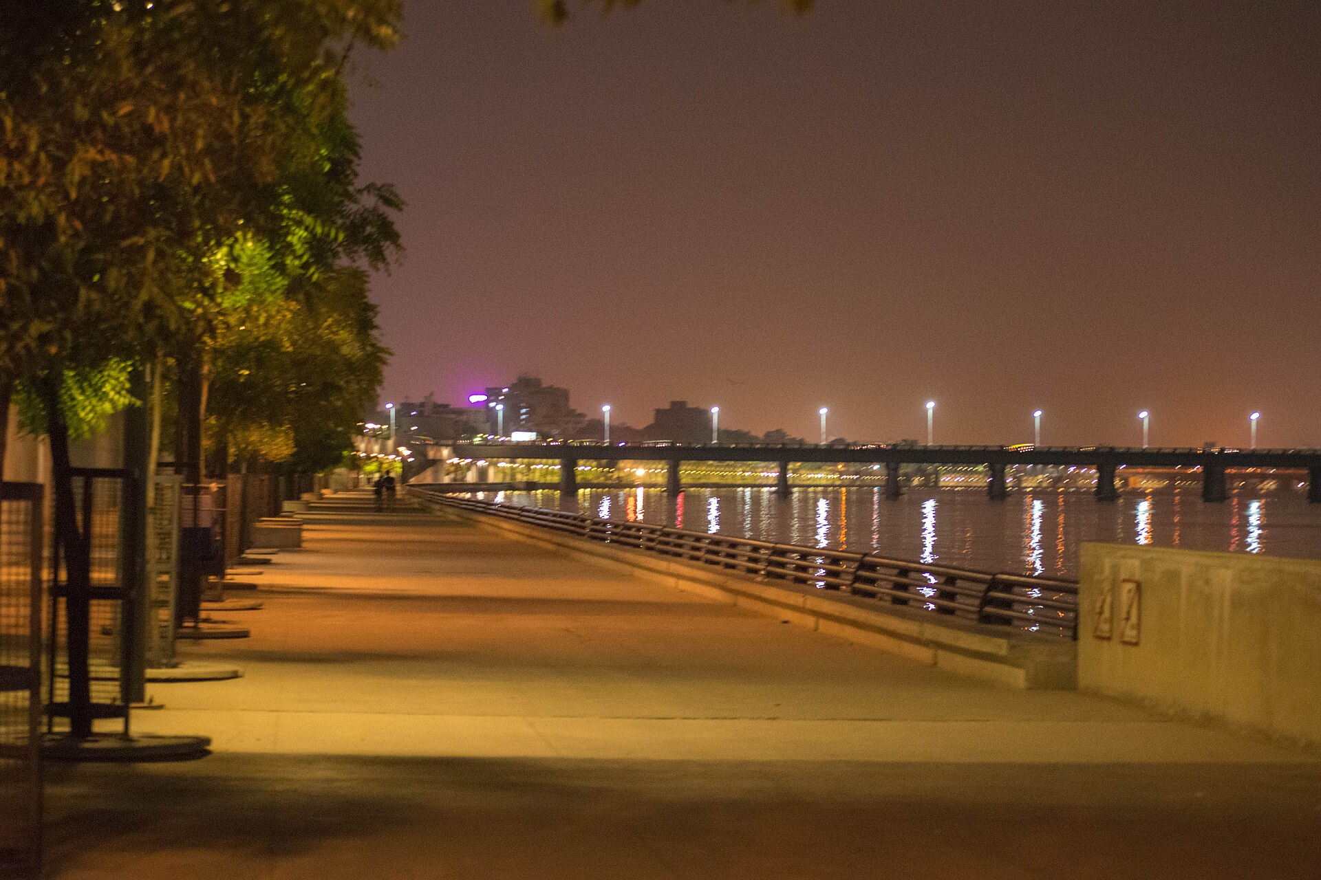Sabarmati Riverfront in Ahmedabad