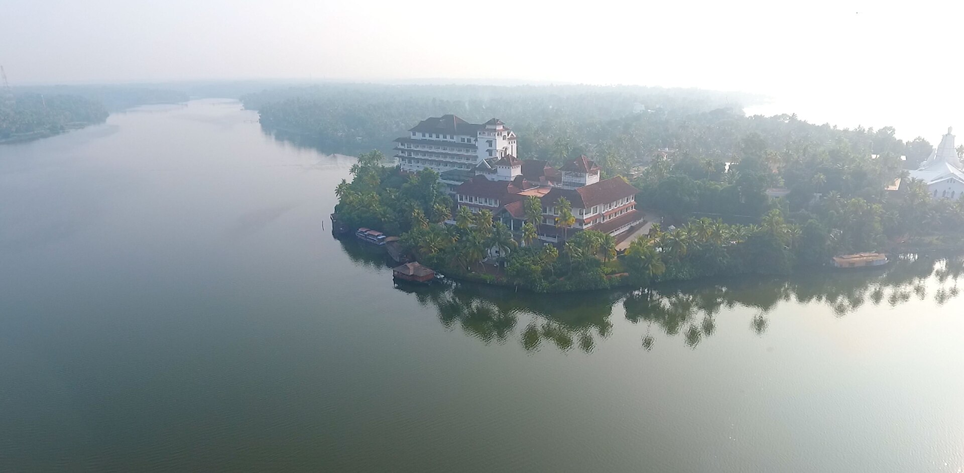 Ashtamudi Lake in Kollam