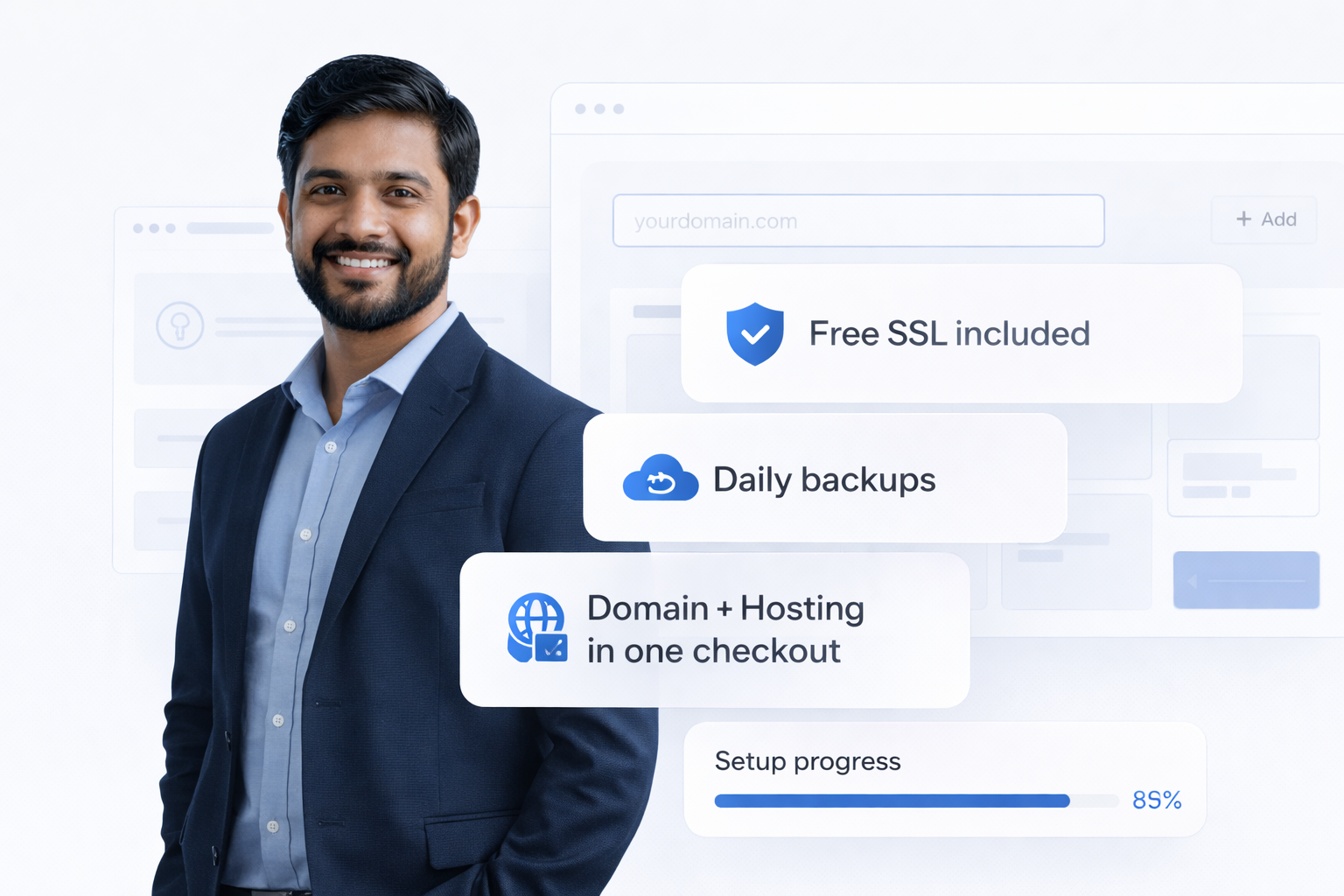 Netigo hosting promo visual